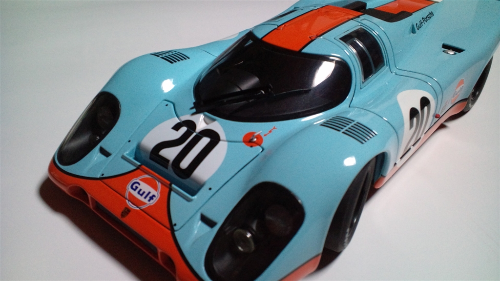 オートアート 1/18 ポルシェ917K 栄光のルマンスティーヴ