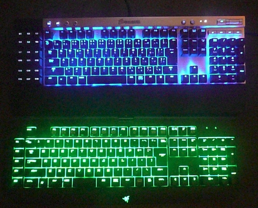 how to change colors on razer blackwidow ultimate