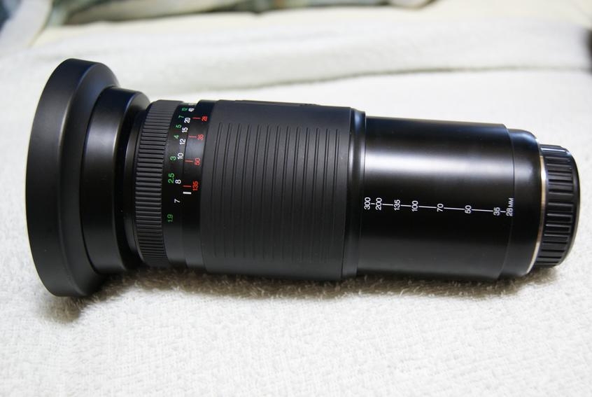 極上品★コシナ COSINA 28-300mm F4-6.3 MC ソニーα★JJ206 安い，セール ＣＯＳＩＮＡ コシナ AF 28-300mm F4-6.3MC Canon 元箱