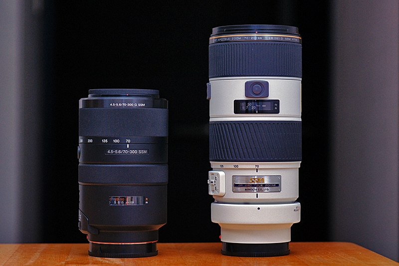 価格.com - 『70-200/2.8G(D)SSMとの比較』SONY 70-300mm F4.5-5.6 G