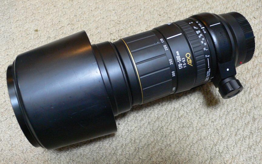 価格.com - 『初期型ですね。』シグマ APO 170-500mm F5-6.3 DG