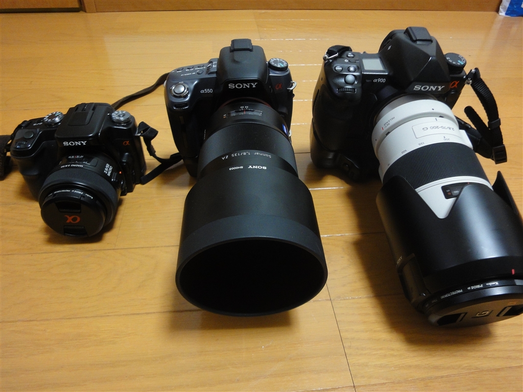 SONY α550 DSLRA550L ズームレンズキット チクノンさんのレビュー・評価投稿画像・写真「α900のサブ機と