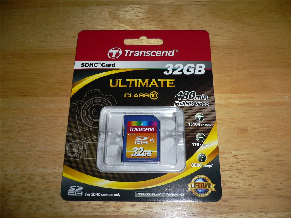 価格.com - 『パッケージもデザインも派手です』トランセンド TS32GSDHC10 [32GB] schizoidmanさんのレビュー ...