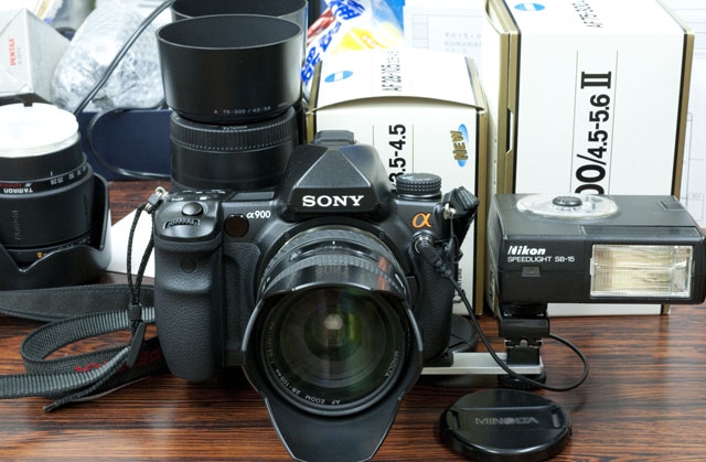 ファイル:SONY α900 (DSLR-A900).jpg - Wikipedia ほぼ新品 SONY α900