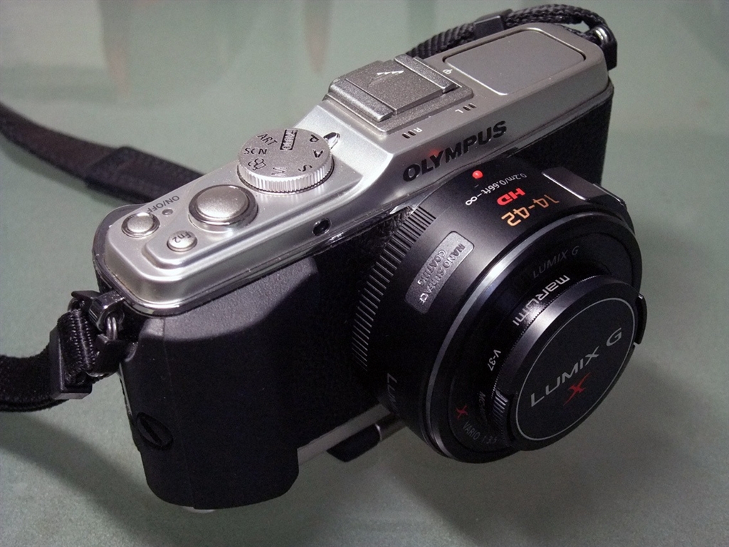 価格.com - 『E-P3に付けるとこんな感じ』パナソニック LUMIX G X