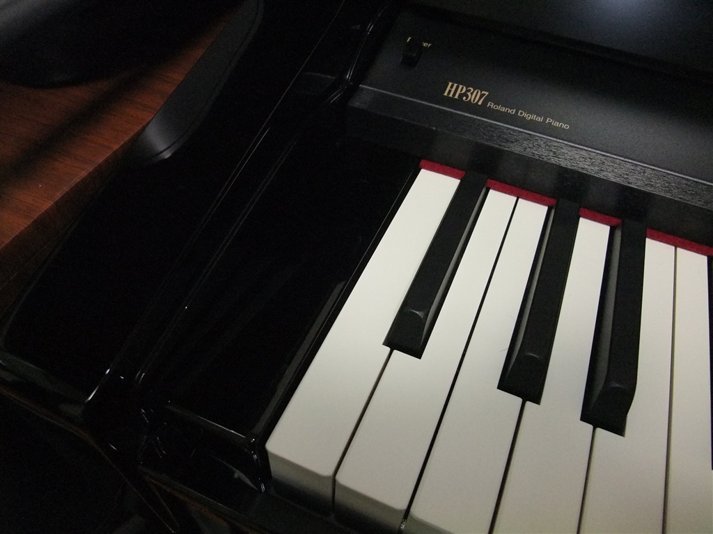 価格.com - 『鍵盤の隣の拍子木も鏡面仕上げ』ローランド Roland Piano Digital HP307-PES  -Personality-さんのレビュー・評価投稿画像・写真「自慢できる電子ピアノ」[65762]