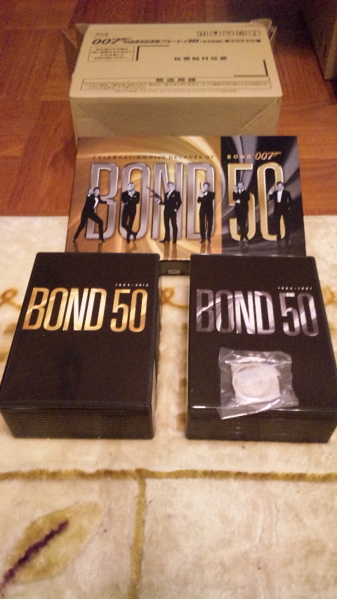 007 製作50周年記念版 ブルーレイ BOX 初回生産限定[Blu-ray]