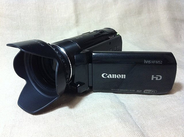 Canon iVIS HF M52 ブラック　ビデオカメラ Amazon | Canon デジタルビデオカメラ iVIS HF M52 ブラック