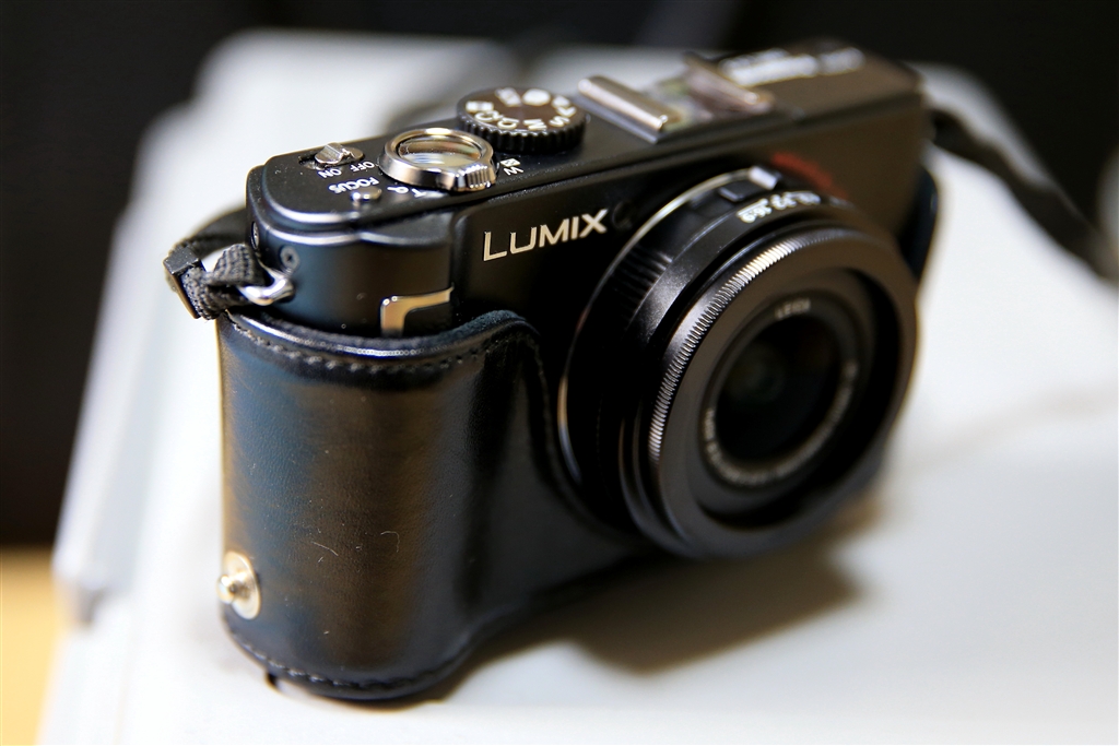 特価最新作Panasonic LUMIX DMC-LX3-K　本革ケース　プロテクタ デジタルカメラ