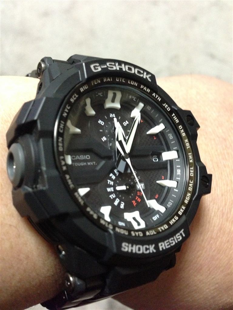 価格.com - 『存在感は大きい』カシオ G-SHOCK スカイコックピット GW-A1000D-1AJF  トオカイテイオーさんのレビュー・評価投稿画像・写真「大満足」[105957]