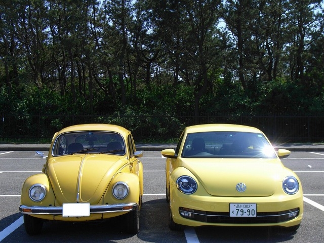 価格 Com 最新の ザ ビートル と並べるとその大きさの違いに驚くことだろう フォルクスワーゲン ビートル 00年以前のモデル 外川 信太郎さんのレビュー 評価投稿画像 写真 自動車とは何かを教えてくれるタイプ