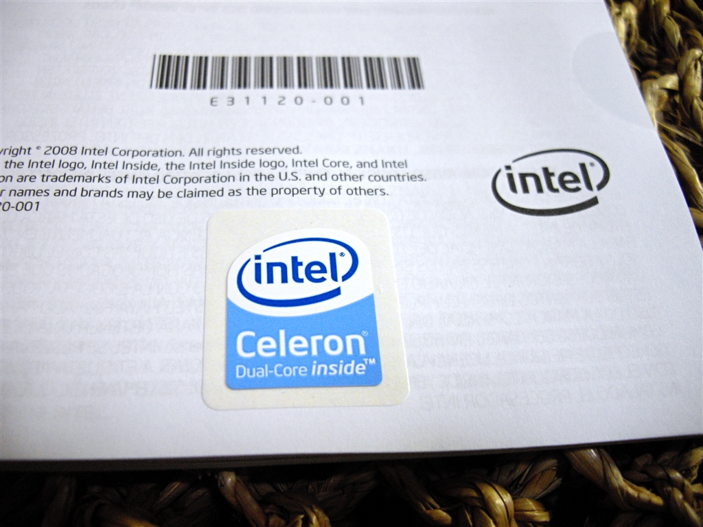 価格 Com 貼り付けられる事が 本当に嬉しいんですよね インテル Celeron Dual Core E1500 Box marubbさんのレビュー 評価投稿画像 写真 安くて出来るｃｐｕ