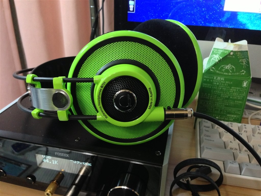 AKG Q701GRN グリーン Q701(キュー701) : AKG/プレミアムヘッドホン,オーバーイヤー