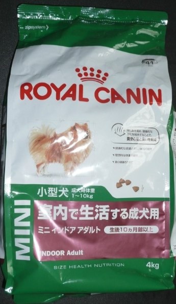 ロイヤルカナン ロイヤルカナン ミニ インドア アダルト 4kg 価格比較