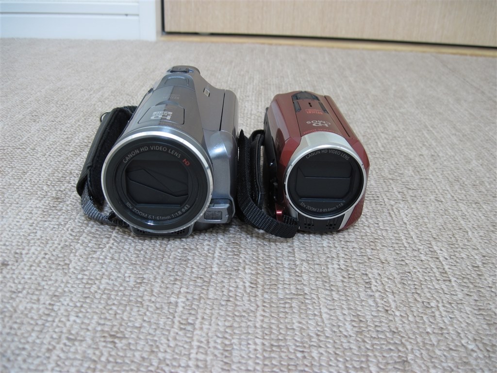 小さく軽いビデオカメラ Canon Ivis Hf R31 レッド たけはる２さんのレビュー評価 評判 価格 Com