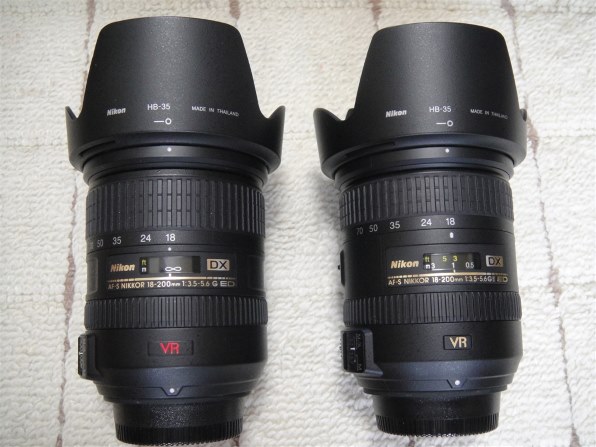 Ⅰ型・Ⅱ型比較』 ニコン AF-S DX NIKKOR 18-200mm f/3.5-5.6G ED VR II  C-S31kaiさんのレビュー評価・評判 - 価格.com