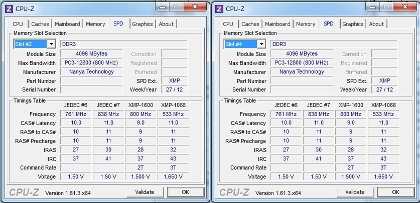 コスパ抜群のDDR3-1600メモリ』 CFD W3U1600HQ-4G [DDR3 PC3