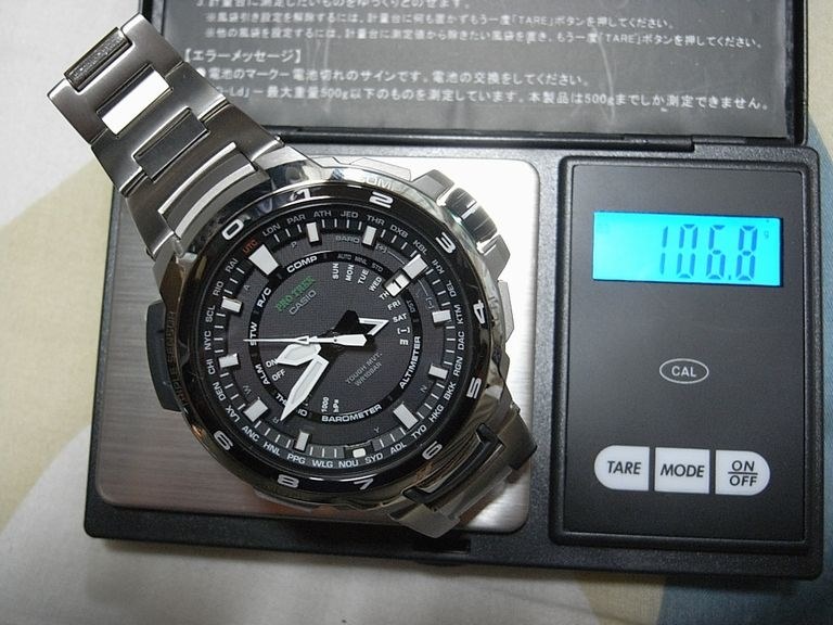 いい時計です』 カシオ プロトレック マナスル PRX-7000T-7JF 諸葛 亮 