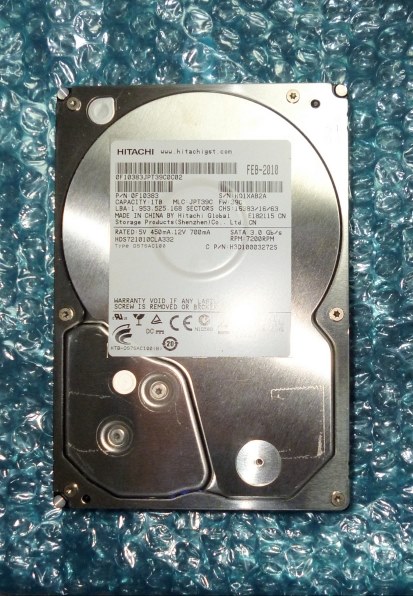 HGST HDS721010CLA332 (1TB SATA300 7200)投稿画像・動画 - 価格.com