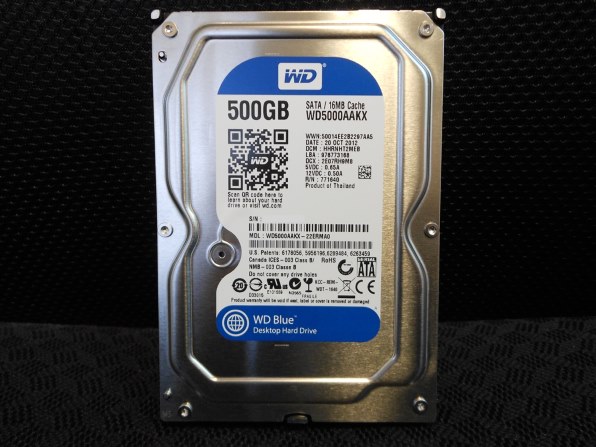 WESTERN DIGITAL WD5000AAKX [500GB SATA600 7200]投稿画像・動画