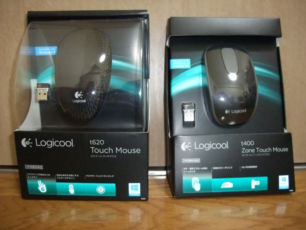 タッチマウスは便利です!!』 ロジクール Touch Mouse t620 T620GR