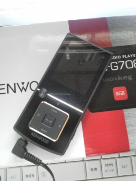 ケンウッド Media Keg MG-G708-B [8GB ブラック] 価格比較 - 価格.com