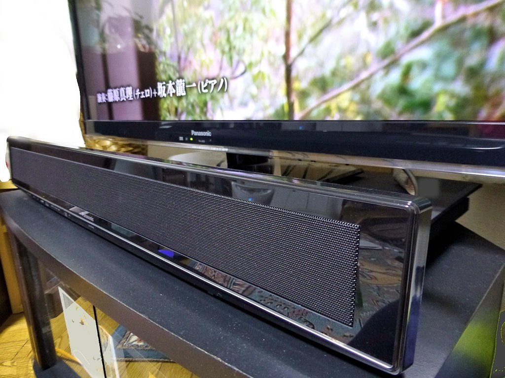 42型ビエラと接続。音も操作も十分です。』 パナソニック SC 42型ビエラと接続。音も操作も十分です。』 パナソニック SC
