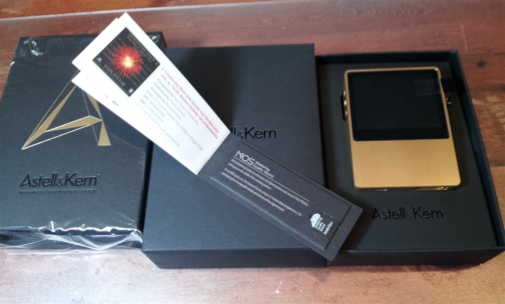 2台目。。実は3台目のAK100だったりしますが』 Astell&Kern
