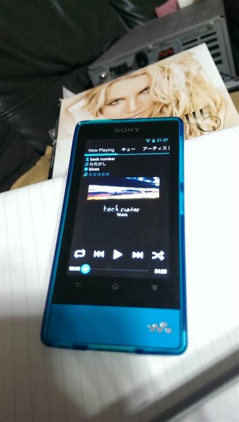 うーん』 SONY NW-F805 (L) [16GB ブルー] imoto0309さんのレビュー