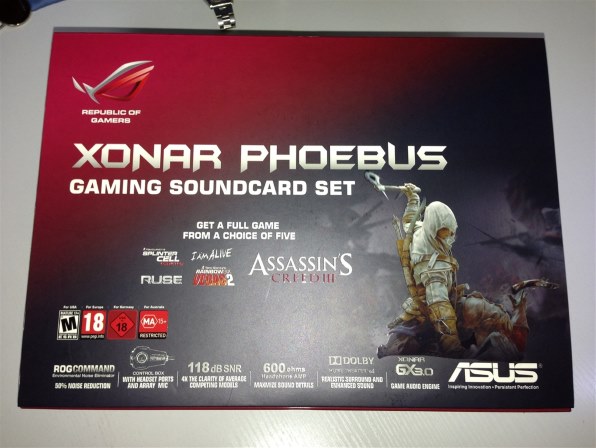 ASUS ROG Xonar Phoebus レビュー評価・評判 - 価格.com