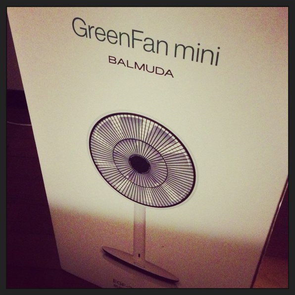 バルミューダ GreenFan mini EGF-2000-WK [ホワイトxブラック