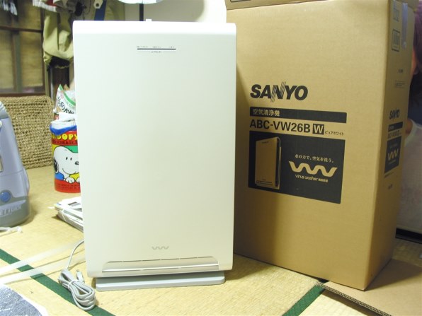 空気清浄機 ウイルスウォッシャー SANYO abc-vw26b 三洋電機 ABC-VW26B投稿画像・動画 - 価格.com