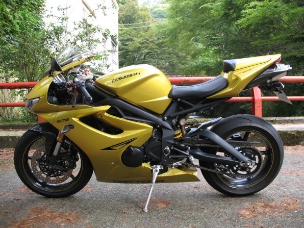 デイトナ675 ミラー 左 001017 トライアンフ(TRIUMPH) 純正 中古
