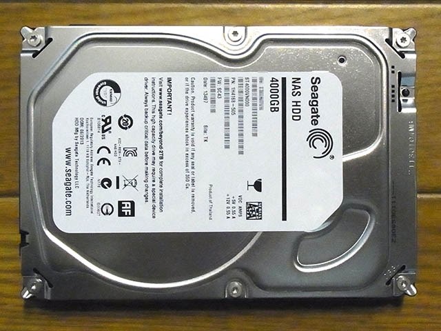 使い込まないと分からないけど 悪くないかも Seagate St4000vn000 4tb Sata600 X Tetsuさんのレビュー評価 評判 価格 Com