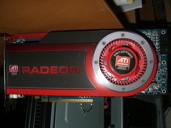 この青基盤はSAPPHIRE製なのかな？』 玄人志向 RH4870-E512HW