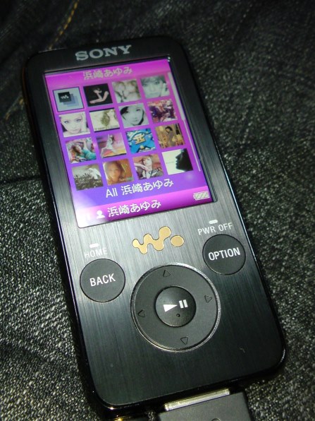 ポータブルプレーヤー SONY NW-S739F ポータブルプレーヤー SONY