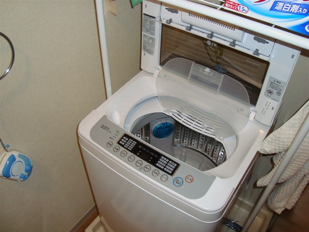 LG 洗濯機 WF-C55SW 5.5Kg 12年 - 生活家電