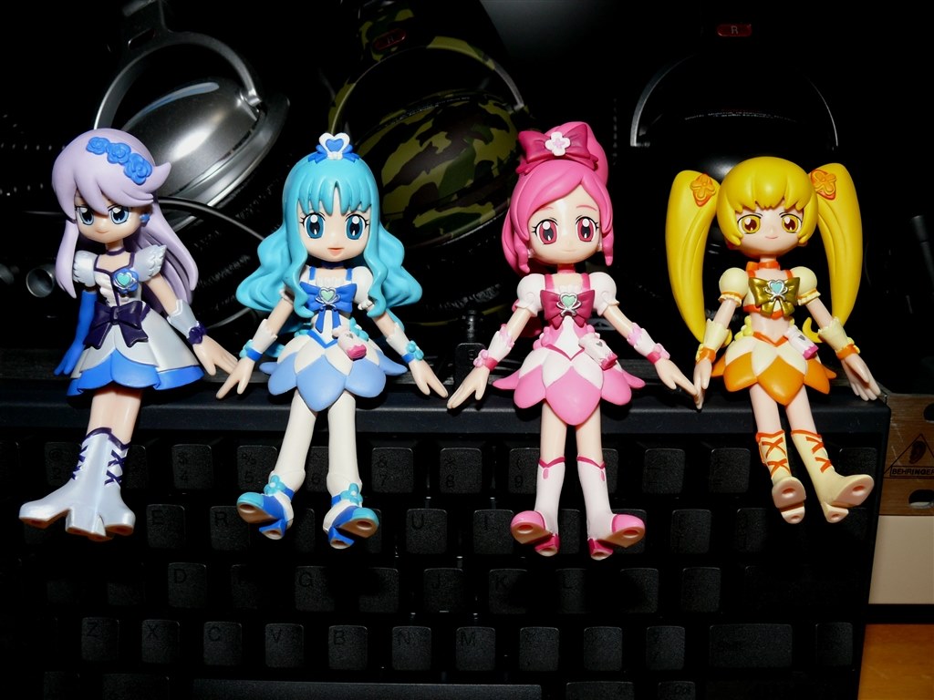 月光に冴える一輪の花、キュアムーンライト！』 BANDAI キュア