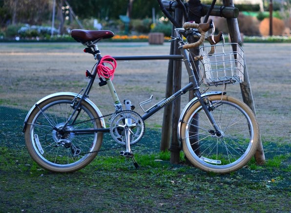 BRUNO】 バスケット付きミニベロ ブルーノクリーム色