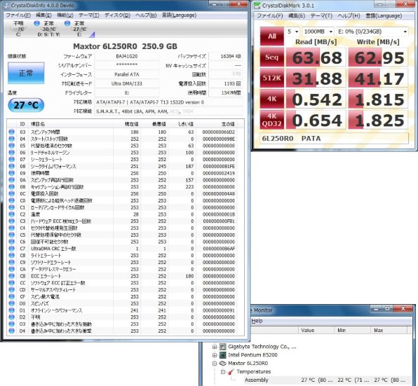MAXTOR 6L250R0 (250G U133 7200) 価格比較 - 価格.com