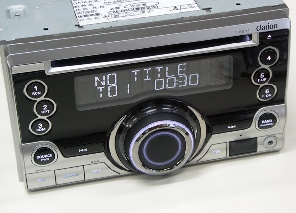 iPodやUSBにも対応する手軽な2DIN機』 クラリオン CX211 石田 功さんの
