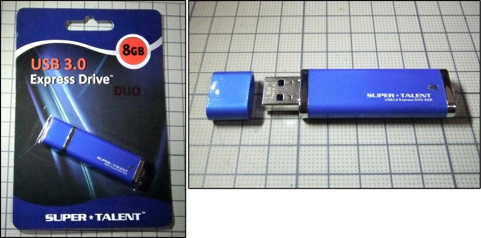 昔のUSBメモリの方が4KReadは早かった！』 SUPER TALENT Express