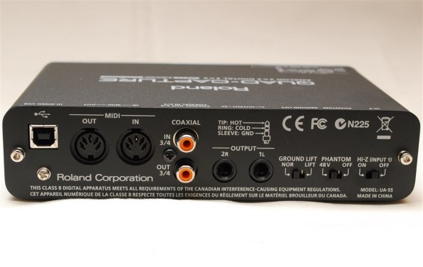 USBバスパワー対応で高音質な24bit/192kHz対応オーディオI/F