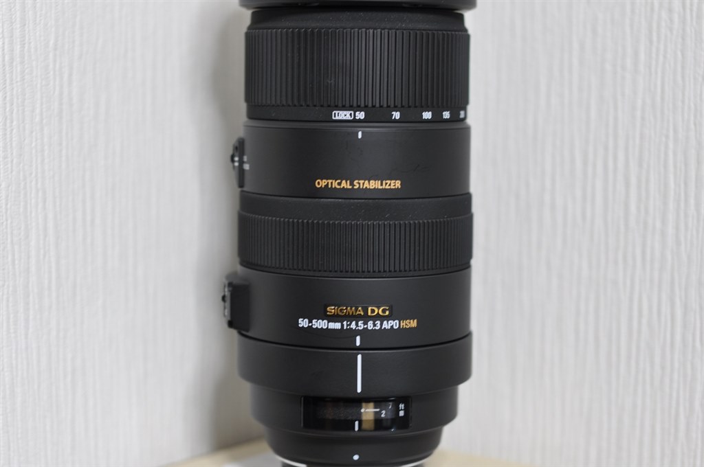 新品購入1年で故障』 シグマ APO 50-500mm F4.5-6.3 DG OS HSM (ニコン