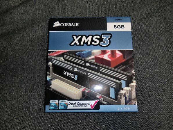 Corsair CMX8GX3M2A1333C9 [DDR3 PC3-10600 4GB 2枚組]投稿画像・動画