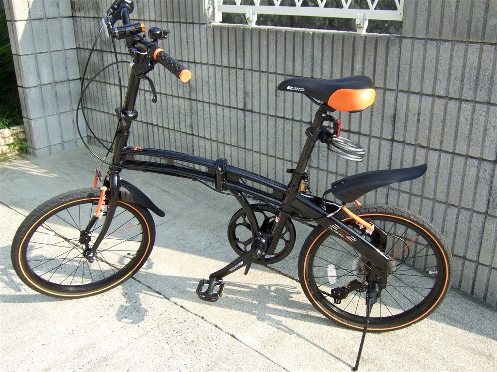 DOPPELGANGER 2017年モデル ライトウェイトフォールディングバイク blackmaxシリーズ 202 blackmax 折りたたみ自転車ドッペルギャンガーDOPPELGANGER202-blackmax 20