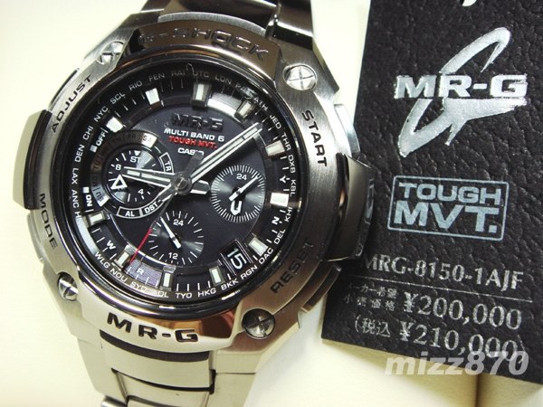 カシオ G-SHOCK MR-G MRG-8150-1AJF miz870さんのレビュー評価・評判 - 価格.com