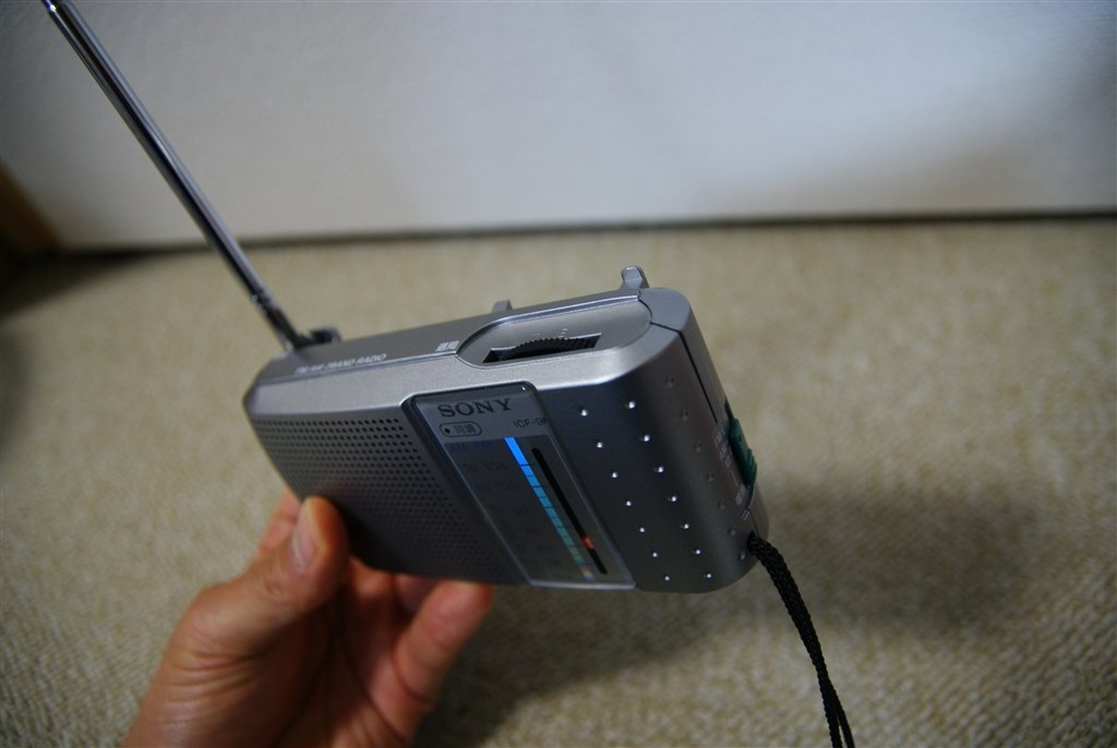 電池性能に優れるコスパの高いラジオ』 SONY ICF-9