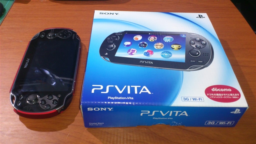期待は裏切らなかった Sony Playstation Vita プレイステーション ヴィータ 3g Wi Fiモデル Pch 1100 01 クリスタル ブラック 初回限定版 Mr Porfyさんのレビュー評価 評判 価格 Com