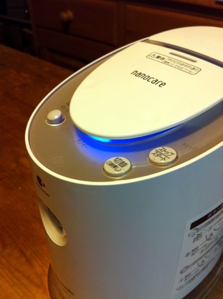 1台2役でフル活用できる！』 パナソニック スチーマー ナノケア EH